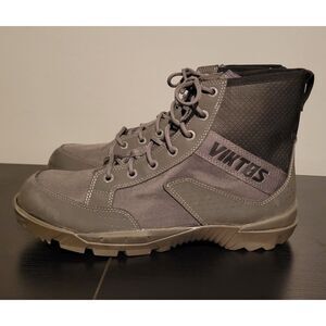 Viktos Johnny Combat Waterproof Tactical Winter Boots Grey Men’s Size 12